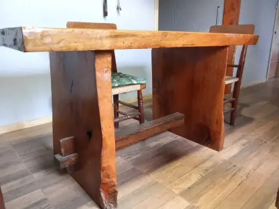 Mesa rústica de Rauli - miniatura 6
