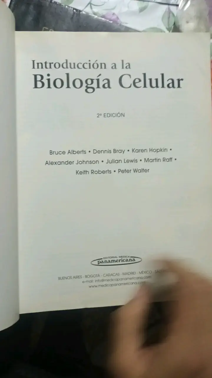 Introducción a la Biología Celular Alberts - 2