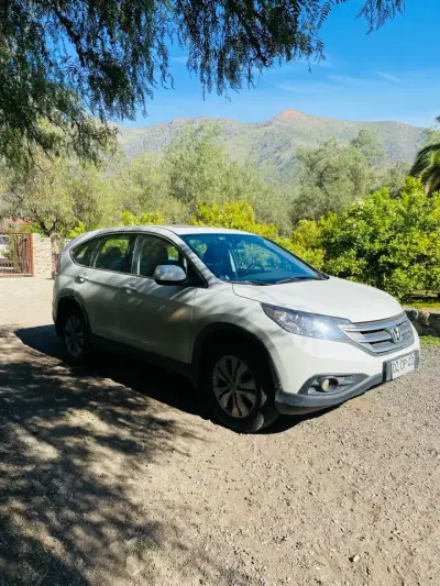 Honda CR-V 2013 SUV Blanco en Buen Estado - miniatura 3