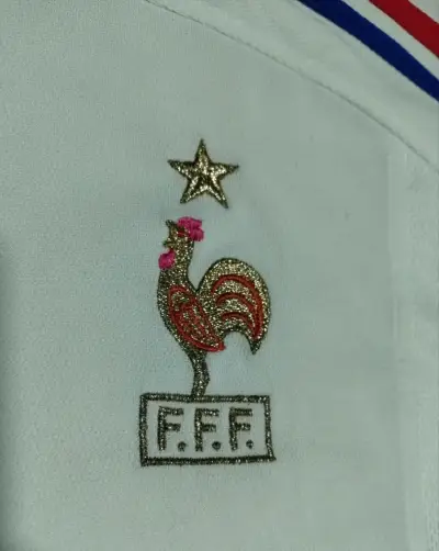 Camiseta Adidas Francia FFF Climalite Blanca - miniatura 3