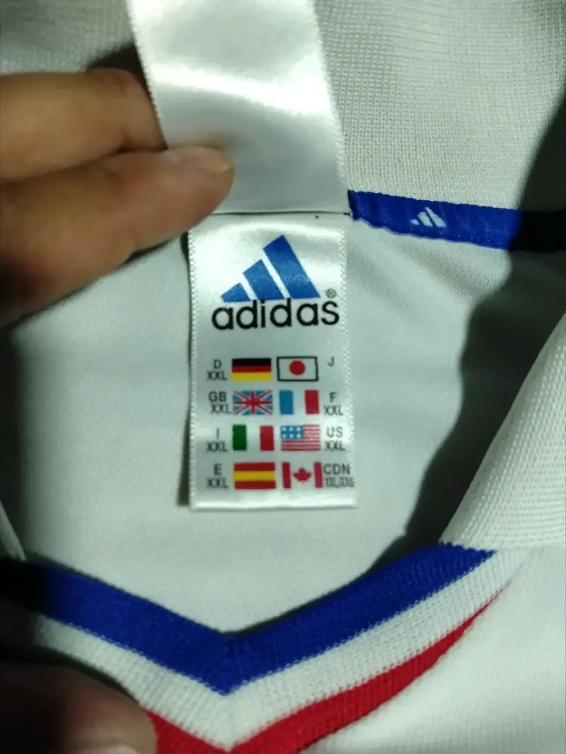 Camiseta Adidas Francia FFF Climalite Blanca - 5
