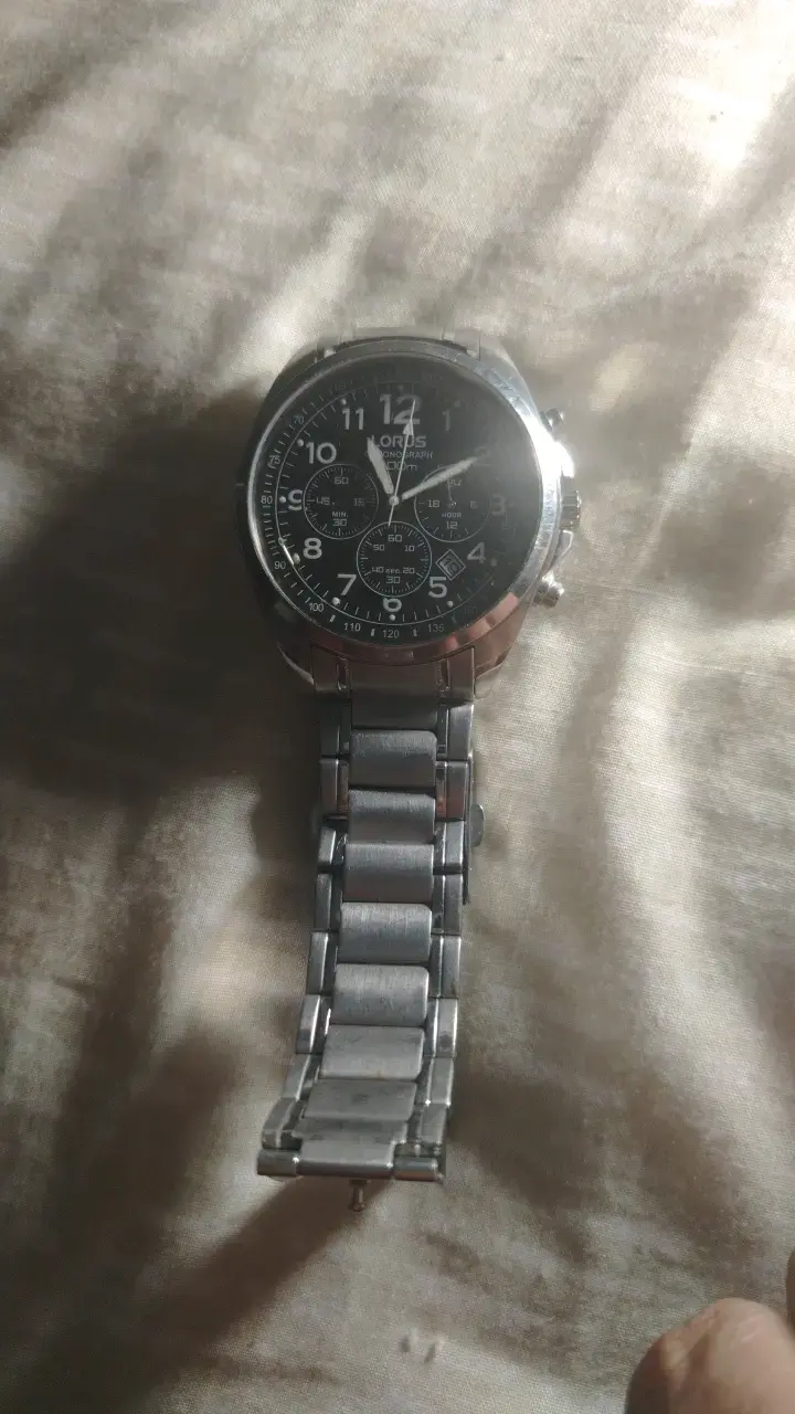 Reloj cronógrafo de acero inoxidable Lorus - 2