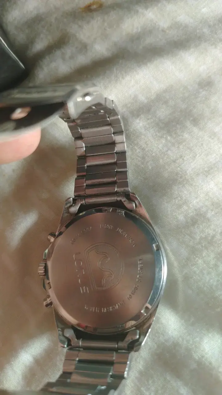 Reloj cronógrafo de acero inoxidable Lorus - 3