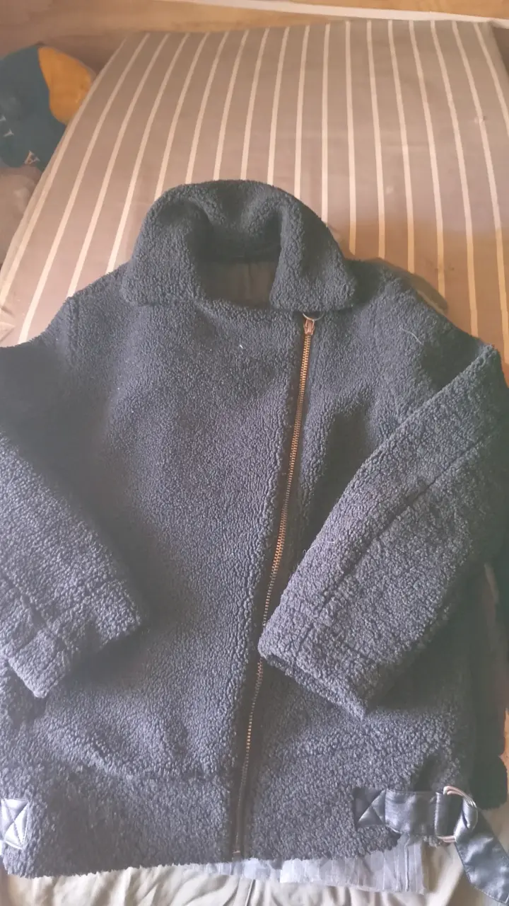 Chaqueta Icono negra con forro de lana - 1