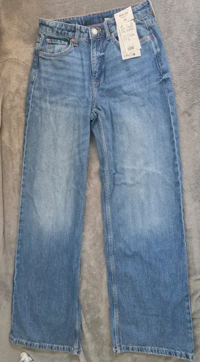 Jeans anchos H&M para niño talla 12-13 años - miniatura 1