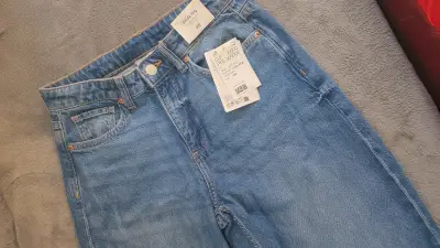 Jeans anchos H&M para niño talla 12-13 años - miniatura 2