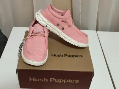 Zapatillas casuales rosas Hush Puppies niña - miniatura 1