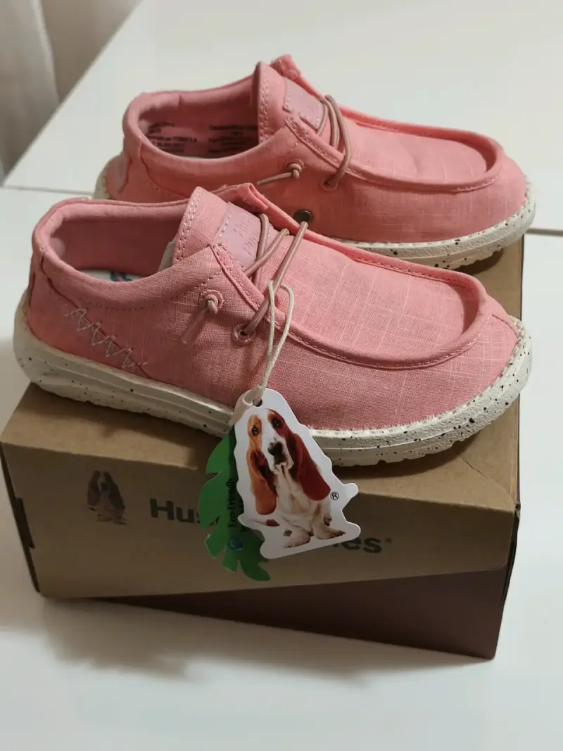 Zapatillas casuales rosas Hush Puppies niña - 2
