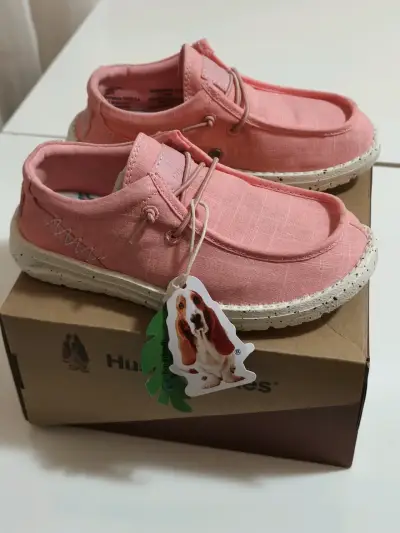 Zapatillas casuales rosas Hush Puppies niña - miniatura 2