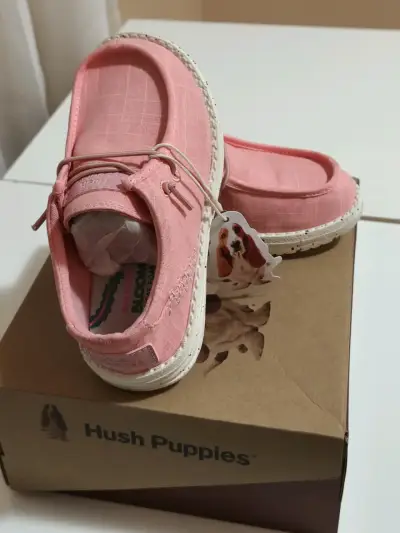 Zapatillas casuales rosas Hush Puppies niña - miniatura 3