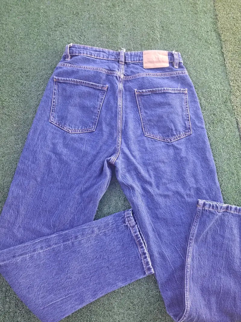 Jeans azul clásico para mujer Zara - 3