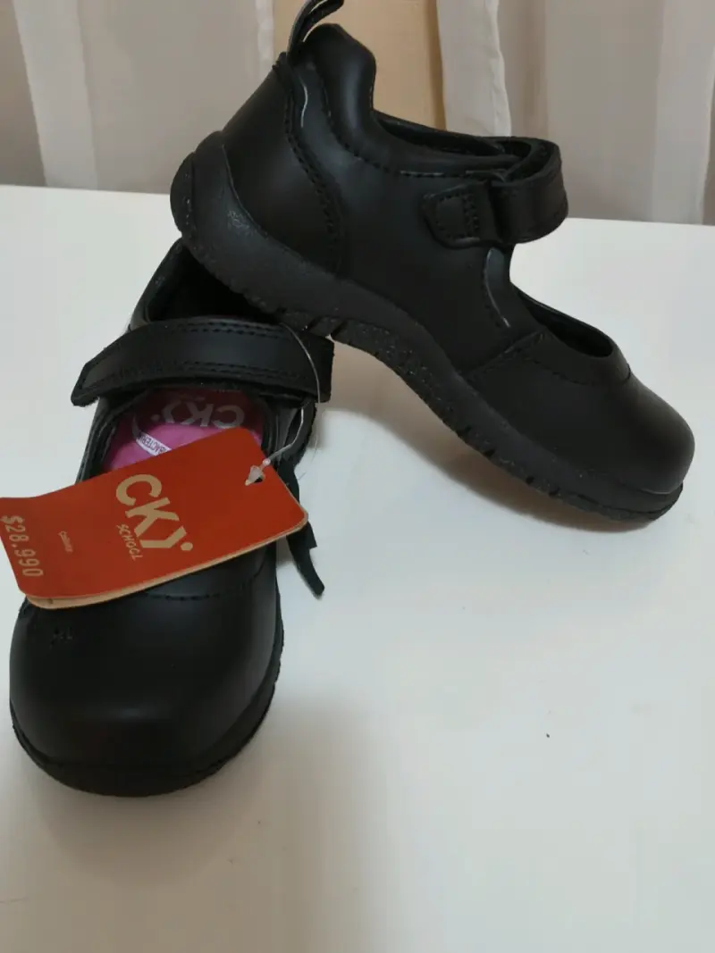 Zapatos escolares negros CKY para niña - 1