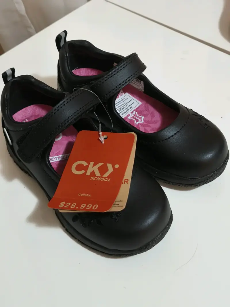 Zapatos escolares negros CKY para niña - 2