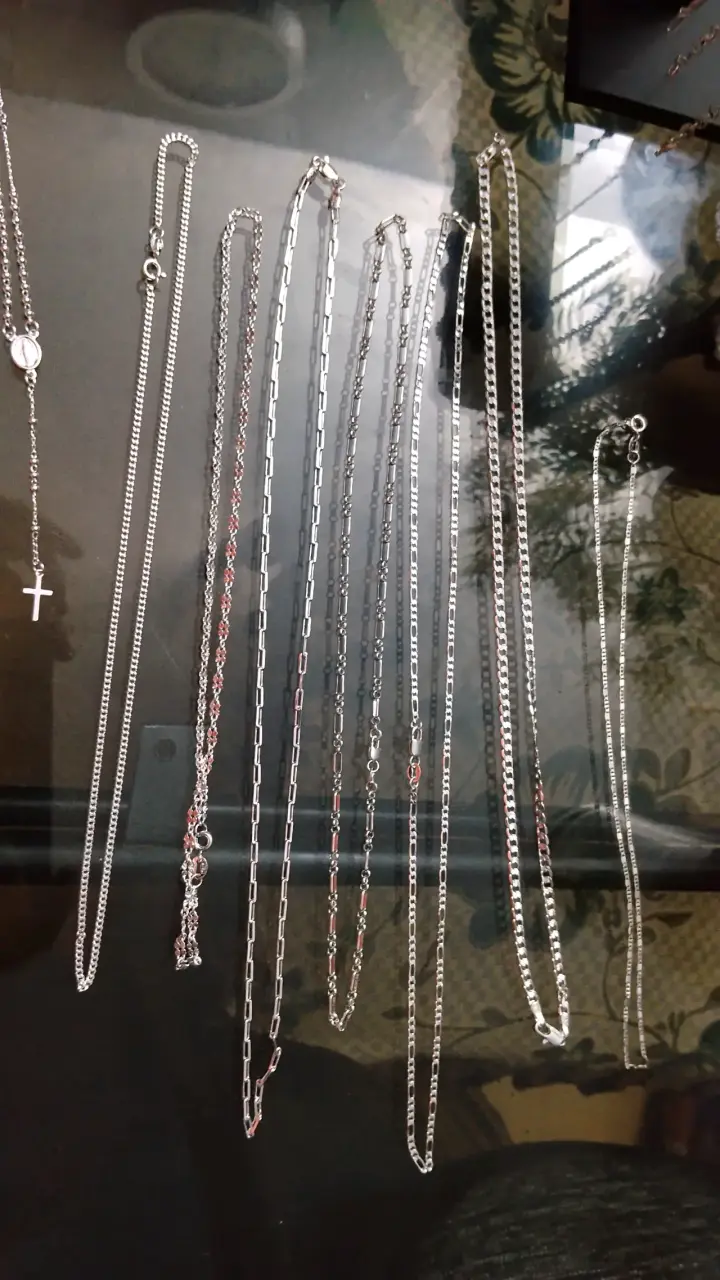 Collar de Plata con Múltiples Cadenas - 2