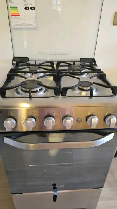 Cocina a gas Fensa 4 quemadores con horno - miniatura 2