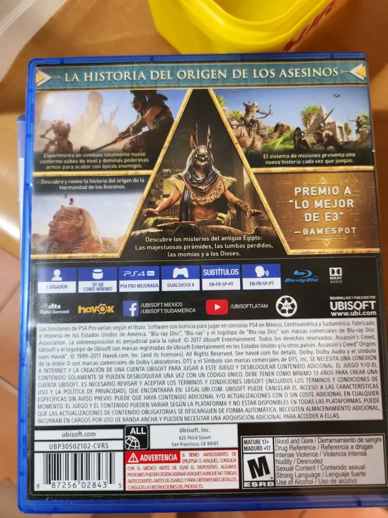Juego PS4 Assassin's Creed Origins - 2