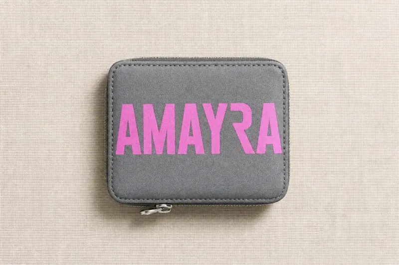 Monedero gris Amayra con cierre