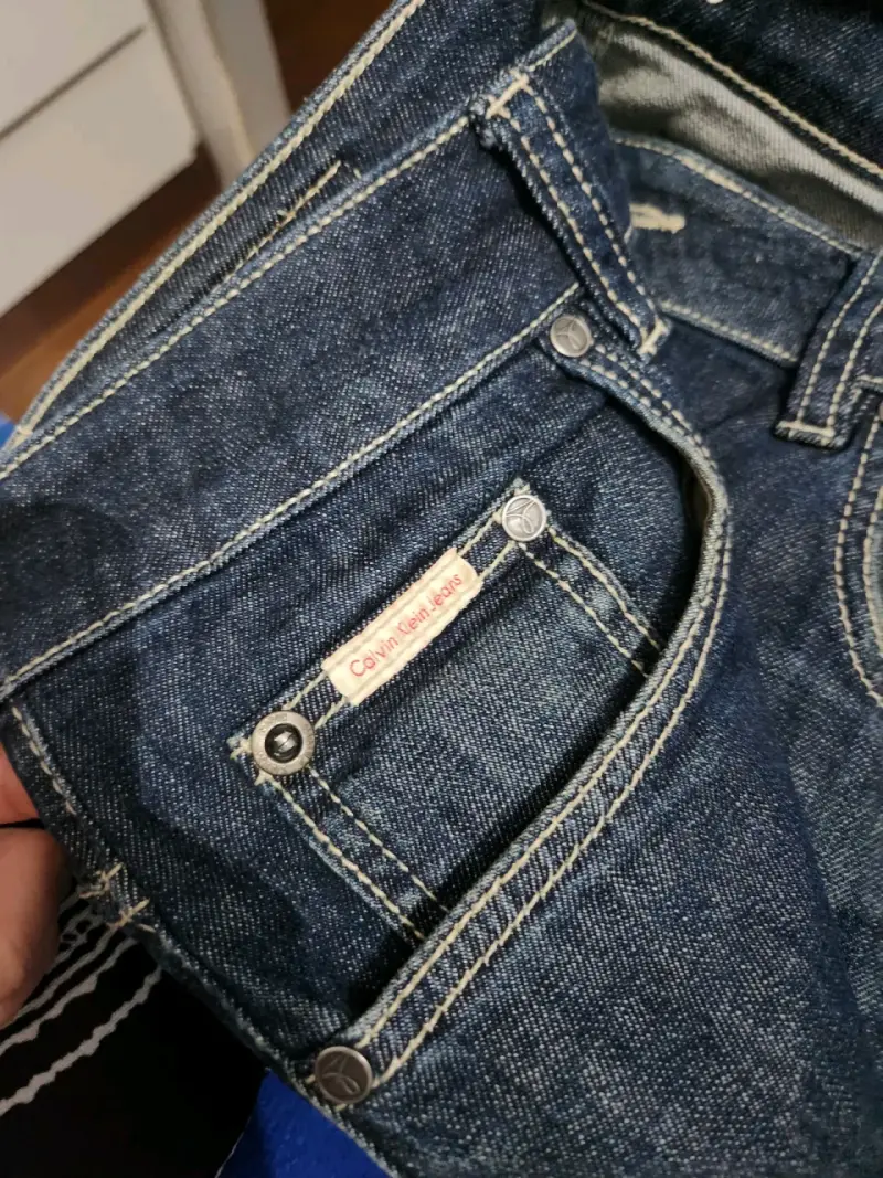 Jeans Calvin Klein para hombre, talla W34 - 2