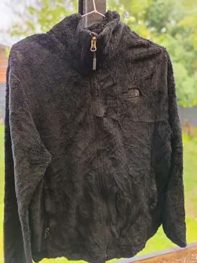 Chaqueta de polar negra The North Face para mujer - miniatura 1