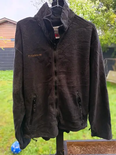 Chaqueta polar Columbia Titanium negra para hombre - miniatura 1