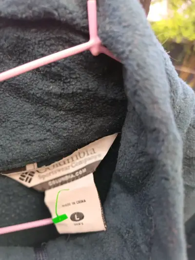 Chaqueta polar Columbia verde oscuro - miniatura 2