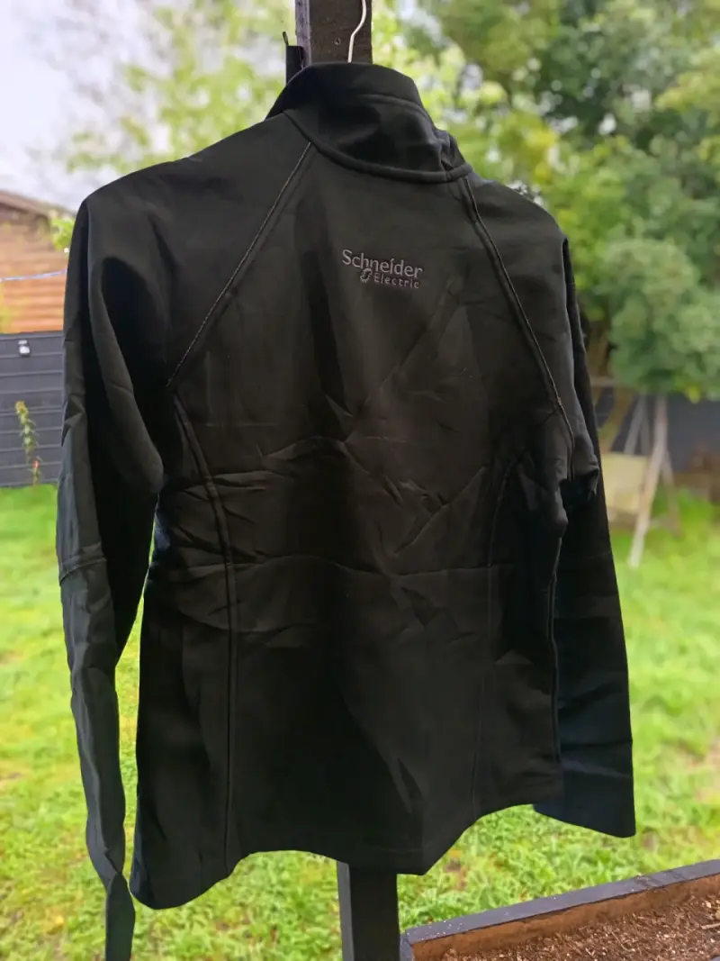 Chaqueta polar negra Columbia con logo - 2