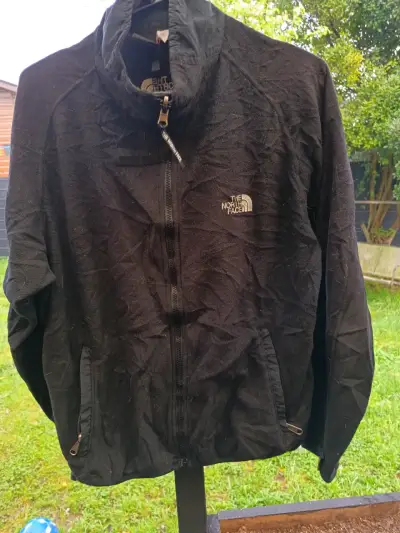Chaqueta polar negra Columbia con logo - miniatura 3