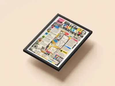 Rollo de Papel Higiénico Vintage Diseño Retro - miniatura 5