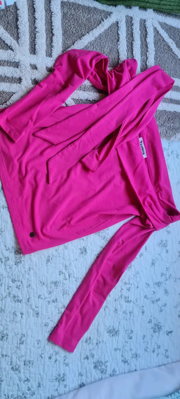Top fucsia hombros descubiertos Raindoor - 2