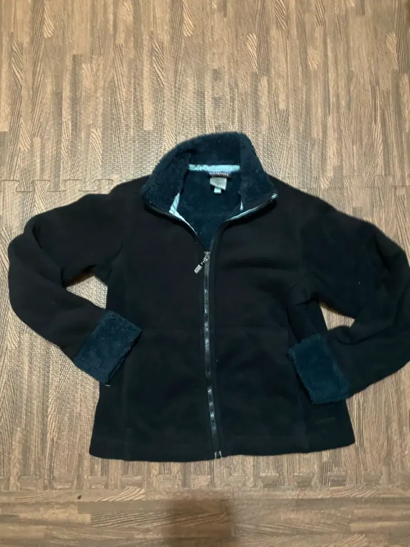 Chaqueta de polar negra Patagonia para mujer - 2