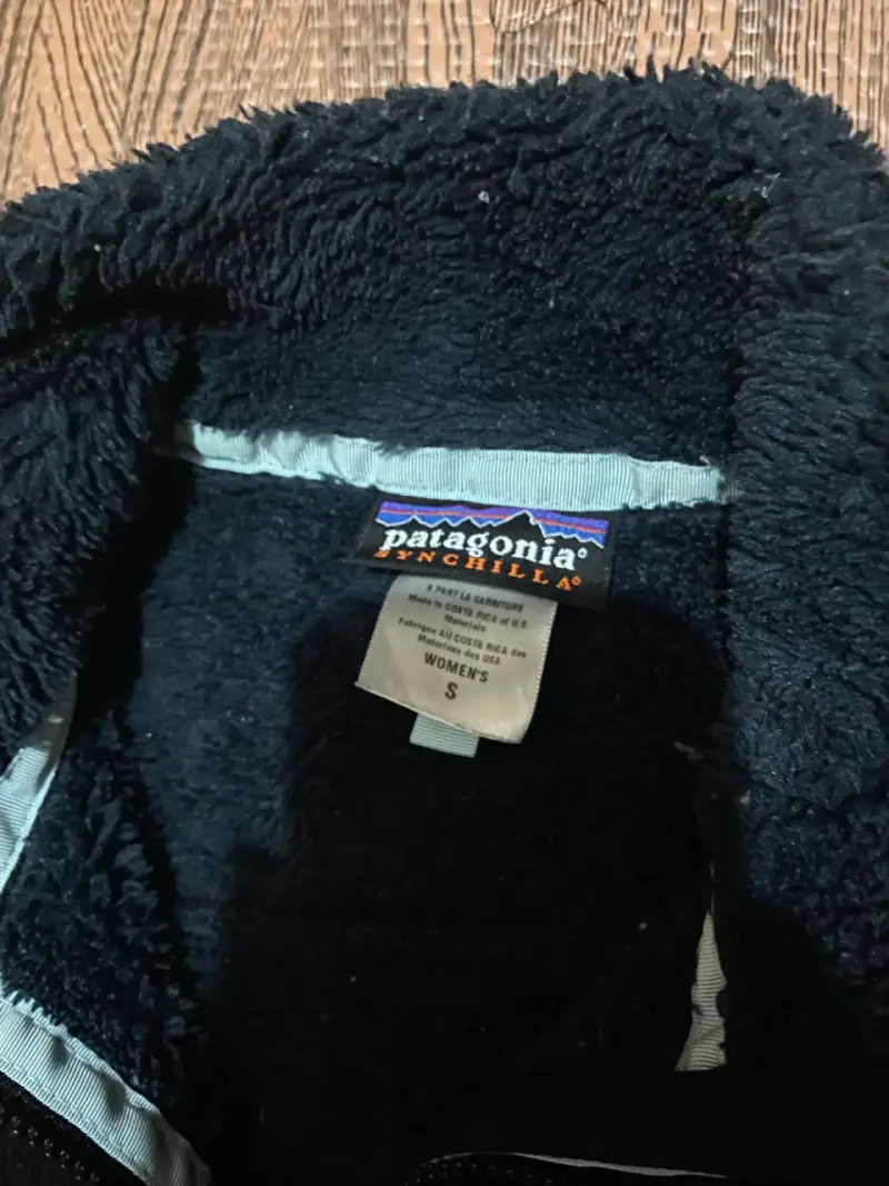 Chaqueta de polar negra Patagonia para mujer - 4