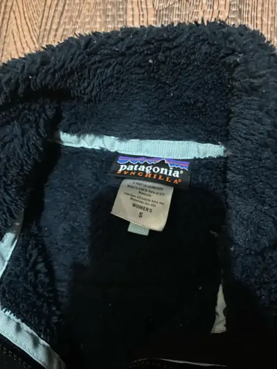 Chaqueta de polar negra Patagonia para mujer - miniatura 4