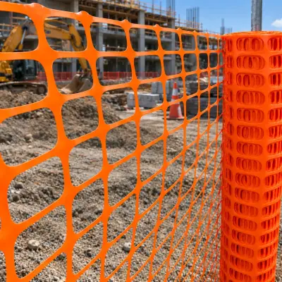 Malla  de Seguridad Naranja 1 x  45 mts - miniatura 2