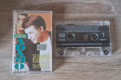 Cassette Salvatore Adamo – 24 Grandes Éxitos - miniatura 1