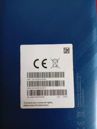 Smartphone Redmi azul con 128GB de almacenamiento - miniatura 1