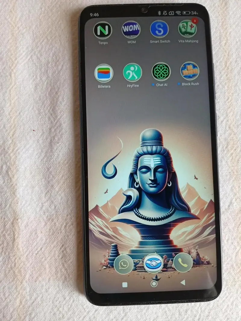 Smartphone Redmi azul con 128GB de almacenamiento - 2