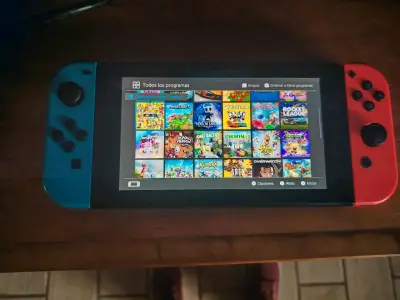 Consola Nintendo Switch con accesorios y juegos - miniatura 4