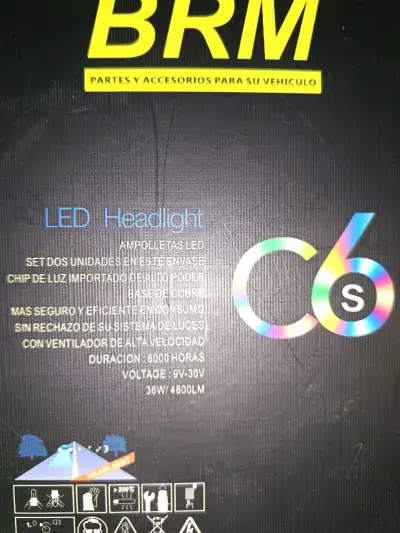 Ampolletas LED para auto BRM C6 36W - miniatura 3