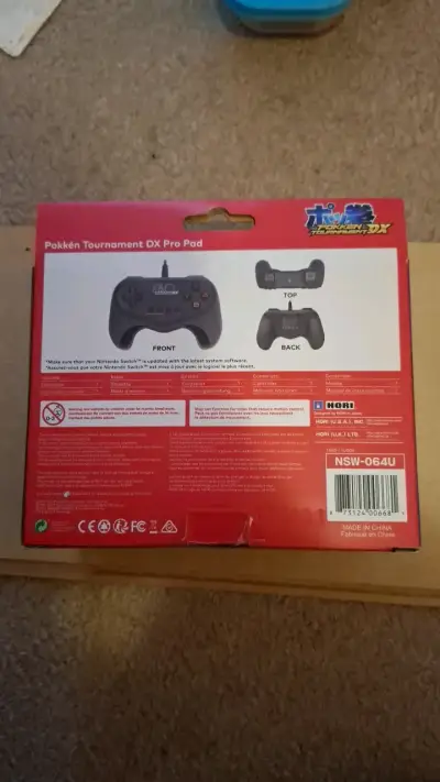 Controlador Pokkén Tournament DX Pro Pad para Nintendo Switch - miniatura 2
