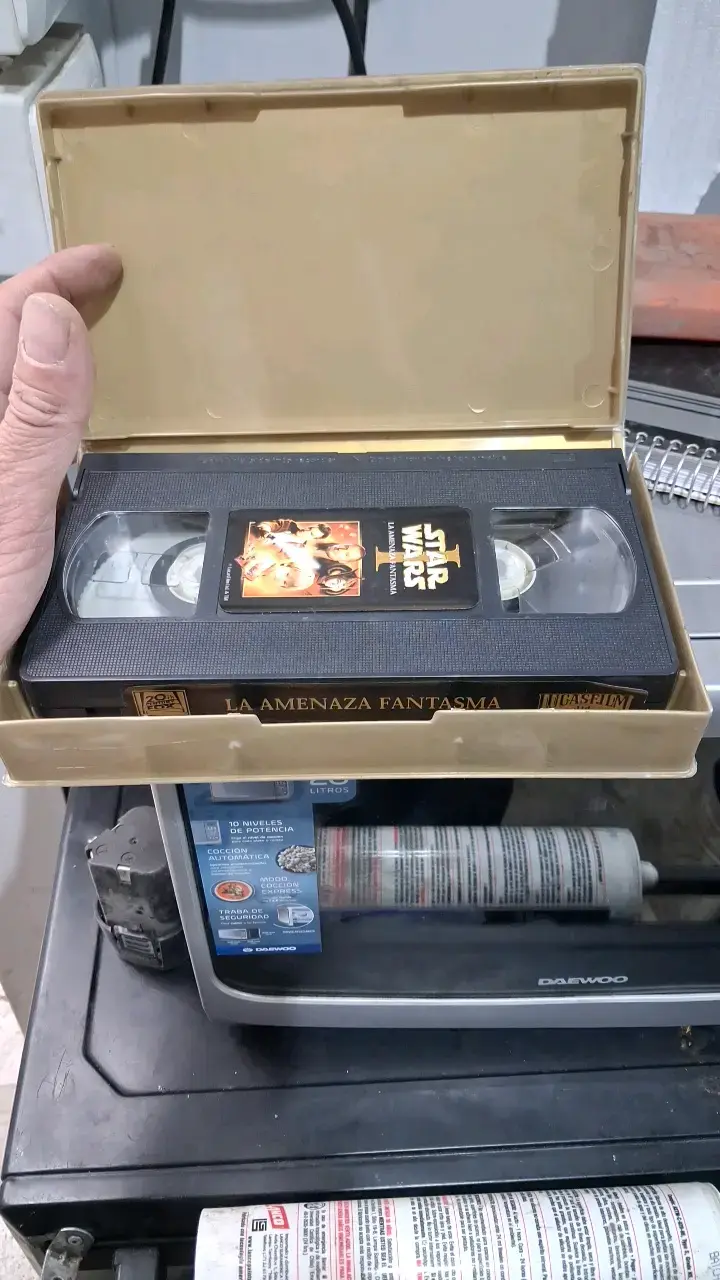 VHS Star Wars La Amenaza Fantasma Subtitulada - 2