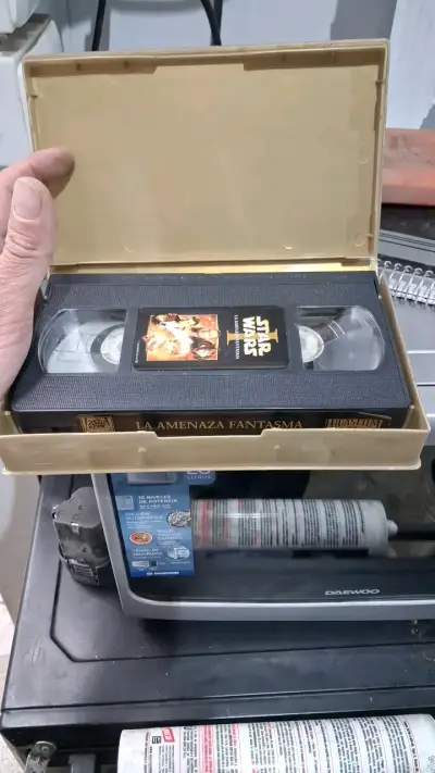 VHS Star Wars La Amenaza Fantasma Subtitulada - miniatura 2