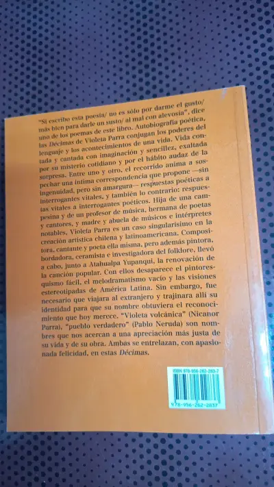 Libro Décimas de Violeta Parra - miniatura 3
