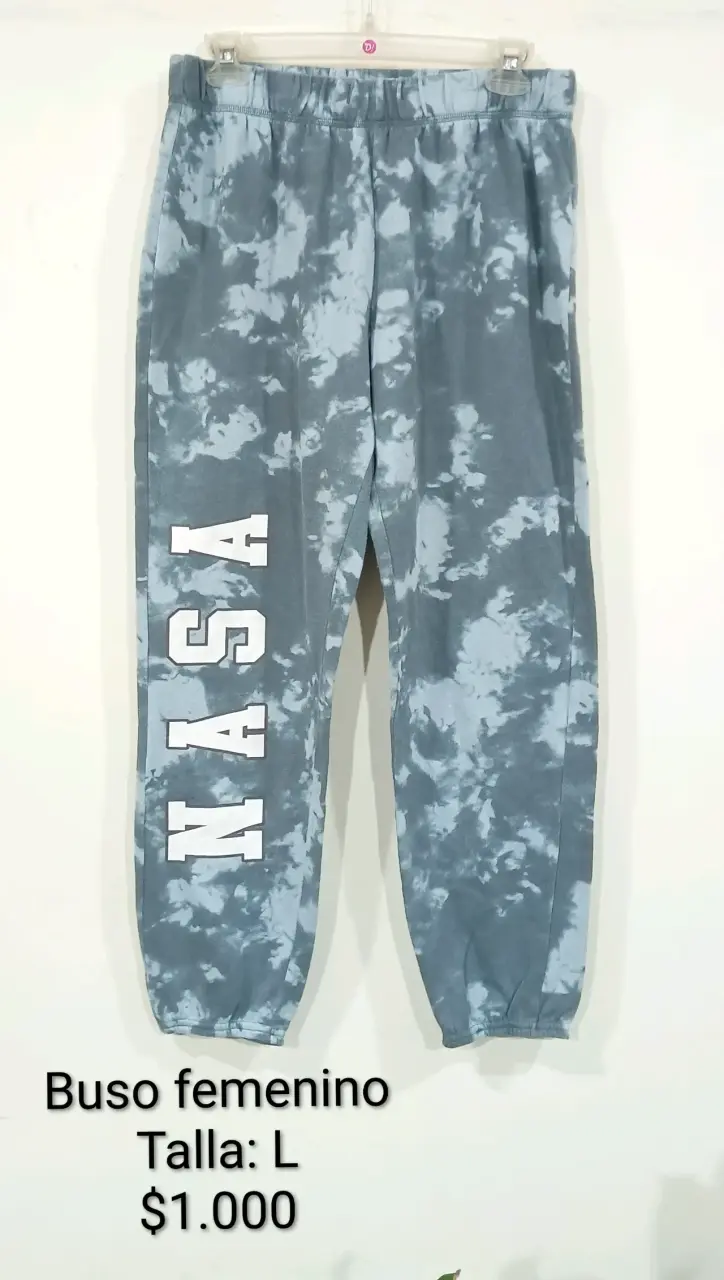Pantalón deportivo tie-dye NASA para mujer
