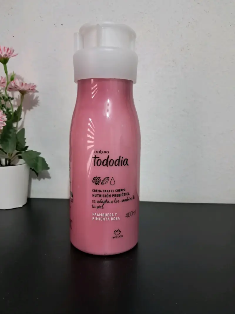 Crema Corporal Natura Tododia Frambuesa 400ml - 3
