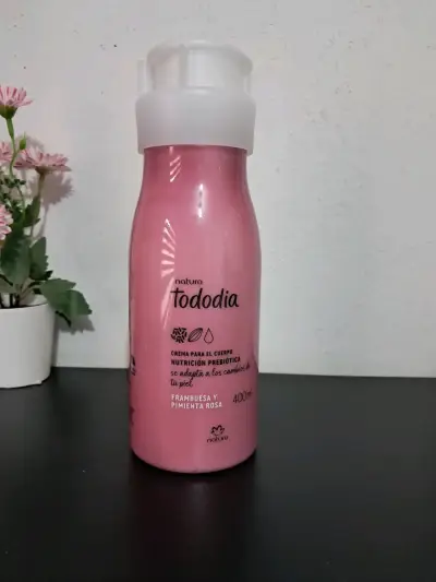 Crema Corporal Natura Tododia Frambuesa 400ml - miniatura 3