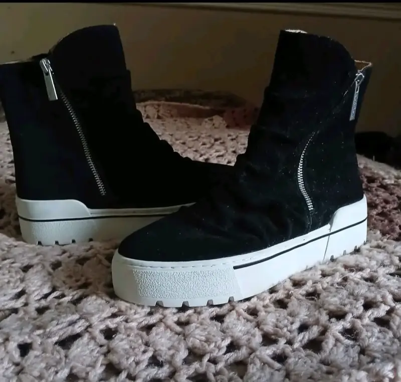 Botines negros de Cuero J/Slides - 1