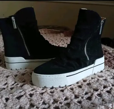 Botines negros de Cuero J/Slides - miniatura 1