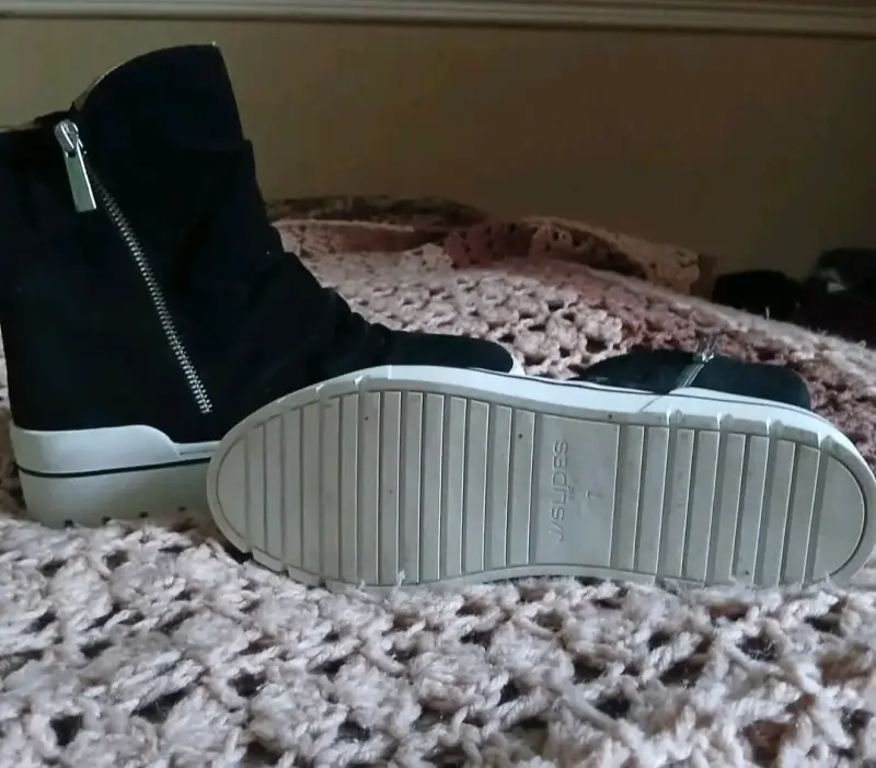 Botines negros de Cuero J/Slides - 2