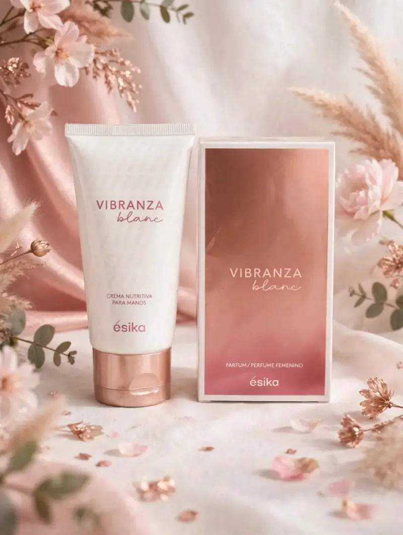 Set de Perfume y Crema Vibranza Blanc de Ésika - 2