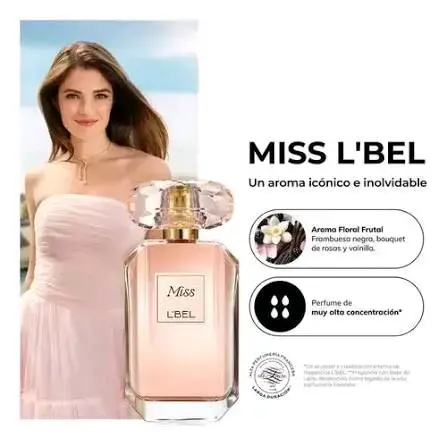 Perfume Miss L'Bel 50 ml Floral Femenino - 3